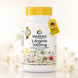 L-Arginine 1000 mg - 90 Tablets - Vegan