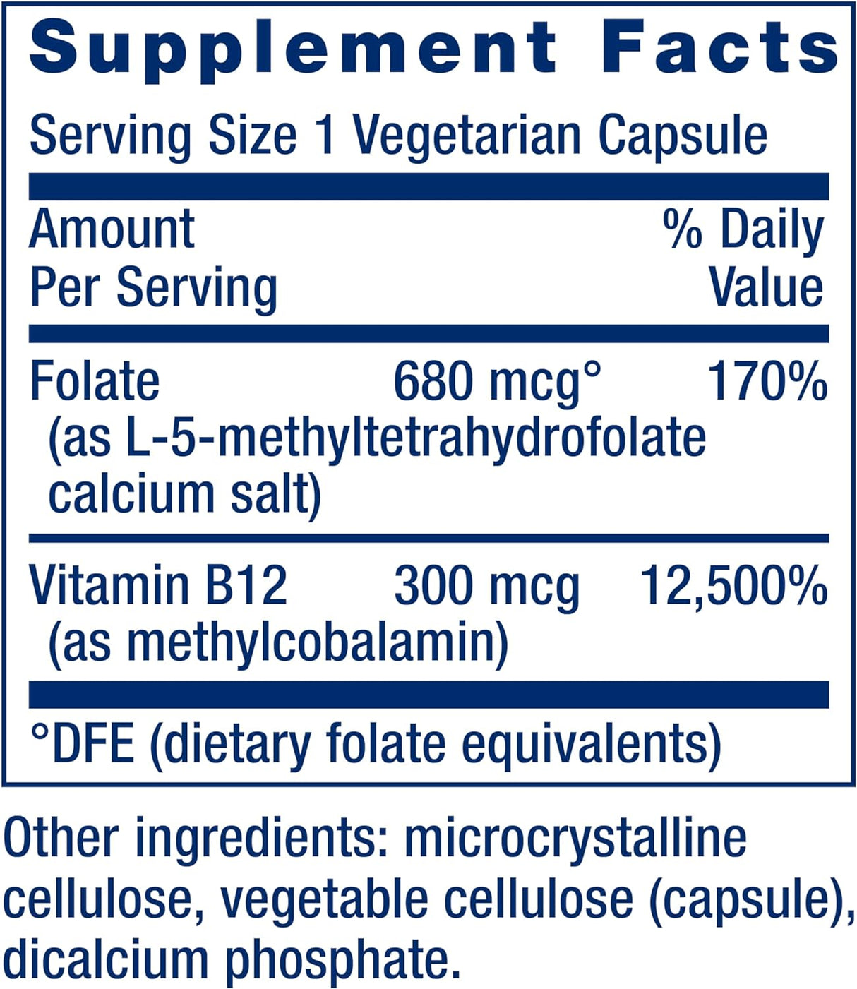 BioActive Folate & Vitamin B12