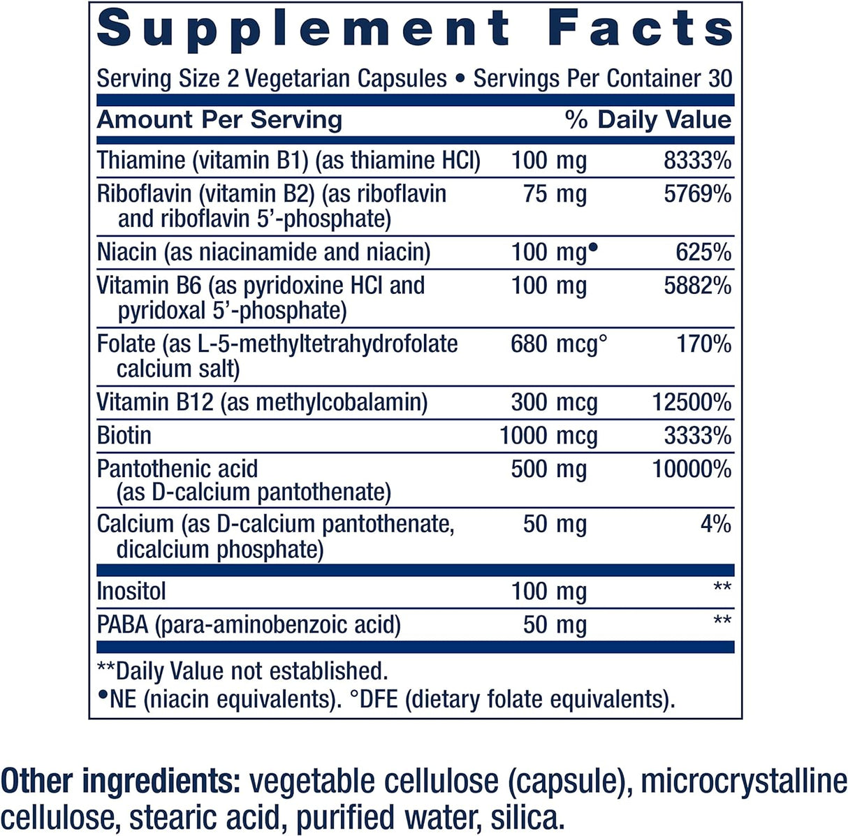 Bioactive Complete B Complex (60)