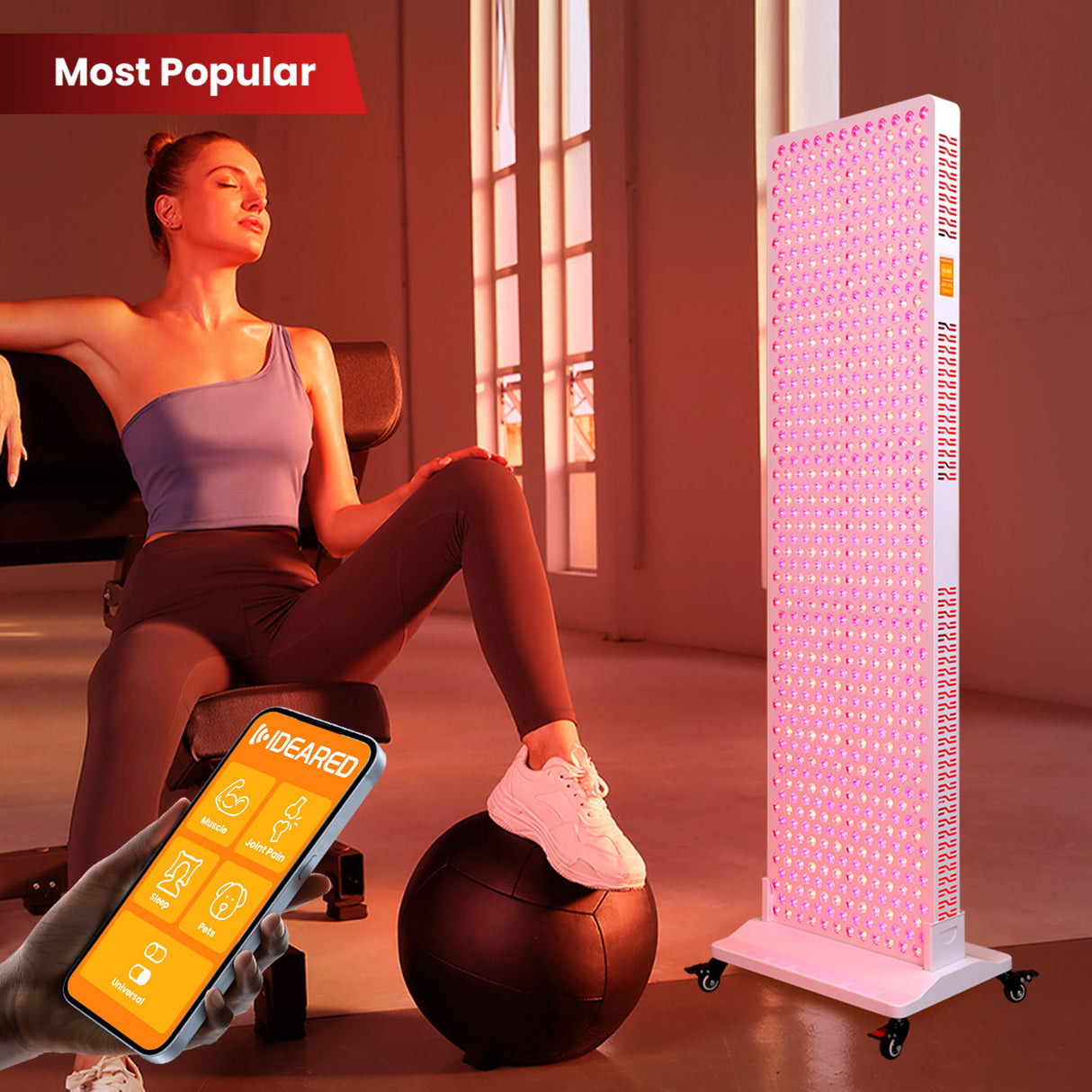 Uno Vita's RLPRO1000 LED Therapy Light (full spectrum)