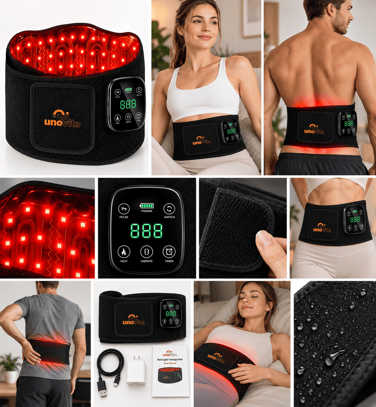 Uno Vita RB105 digital controller with heat vibration pulse and timer