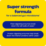 Super styrkeformel for et balansert tarmmikrobiom med enzymer for fiber- og proteinfordøyelse.