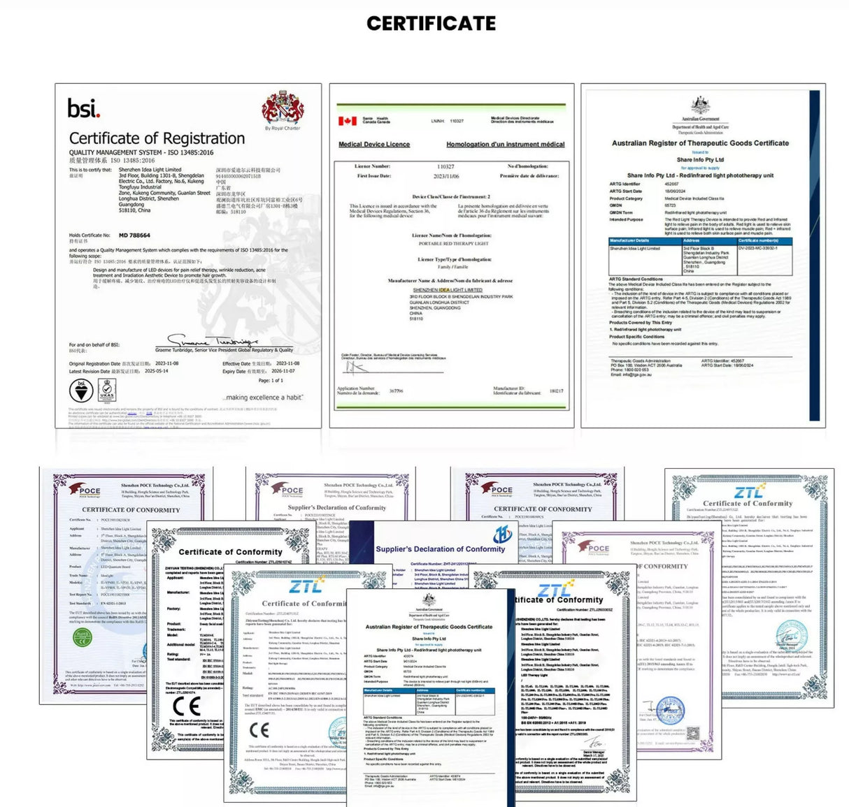 Uno Vita’s RLPRO300-X2 – Innovative Red Light Therapy (9 waves – music – Luci Phi)