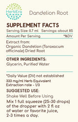 HerbEra Dandelion Root Tincture