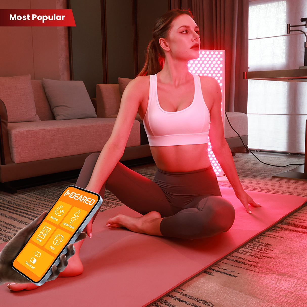 Uno Vita's RLPRO300Max LED Therapy Light (full spectrum)