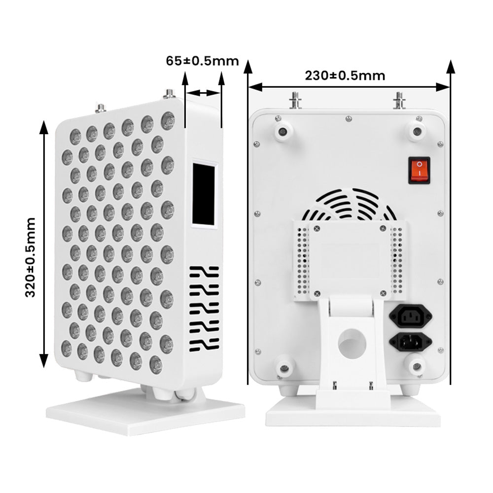 Uno Vita's RLPRO100 LED Therapy Light (9 waves - full spectrum red & NIR redlight therapy)