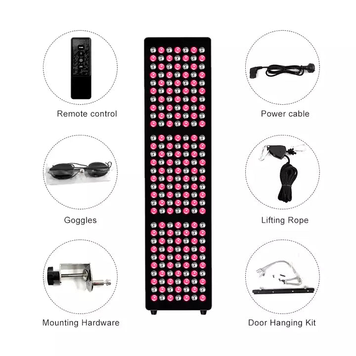 Uno Vita's anti-aging red and near-infrared light therapy (1000 watts - whole body - pulsing)