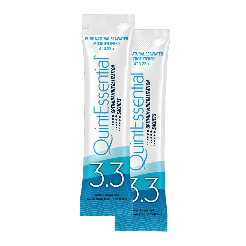 QuintEssential 3.3 (30 Sachets) - Seawater Electrolyte Liquid Minerals Supplement