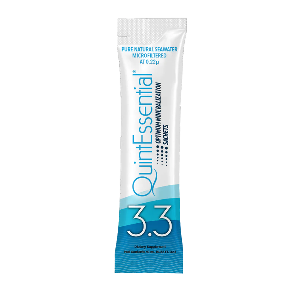 QuintEssential 3.3 (30 Sachets) - Seawater Electrolyte Liquid Minerals Supplement