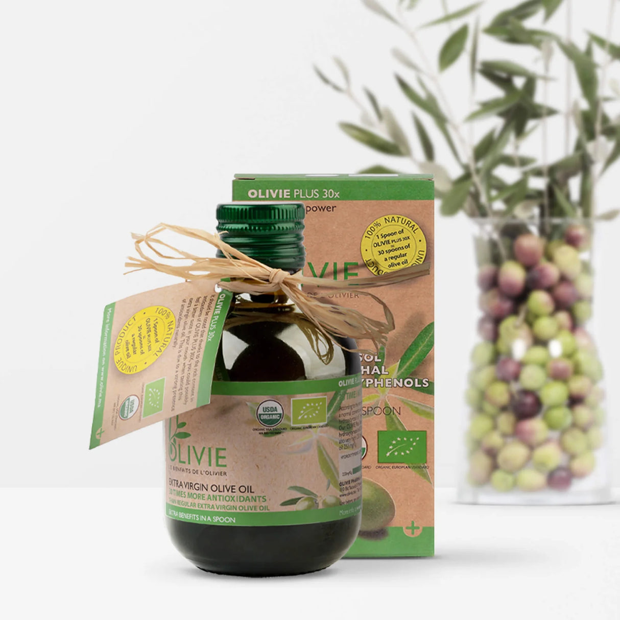 OLIVIE Plus 30x: The Superior Organic Extra Virgin Olive Oil