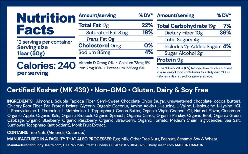 PerfectAmino Browne Bar