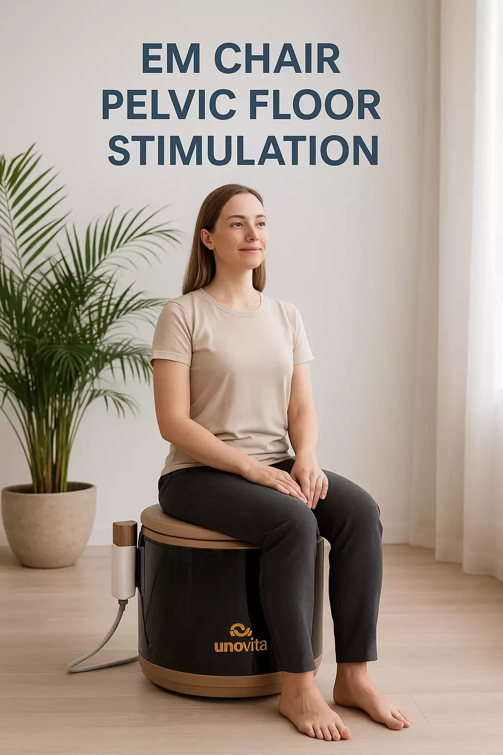 Uno Vita`s EM Chair Pelvic Floor Stimulation