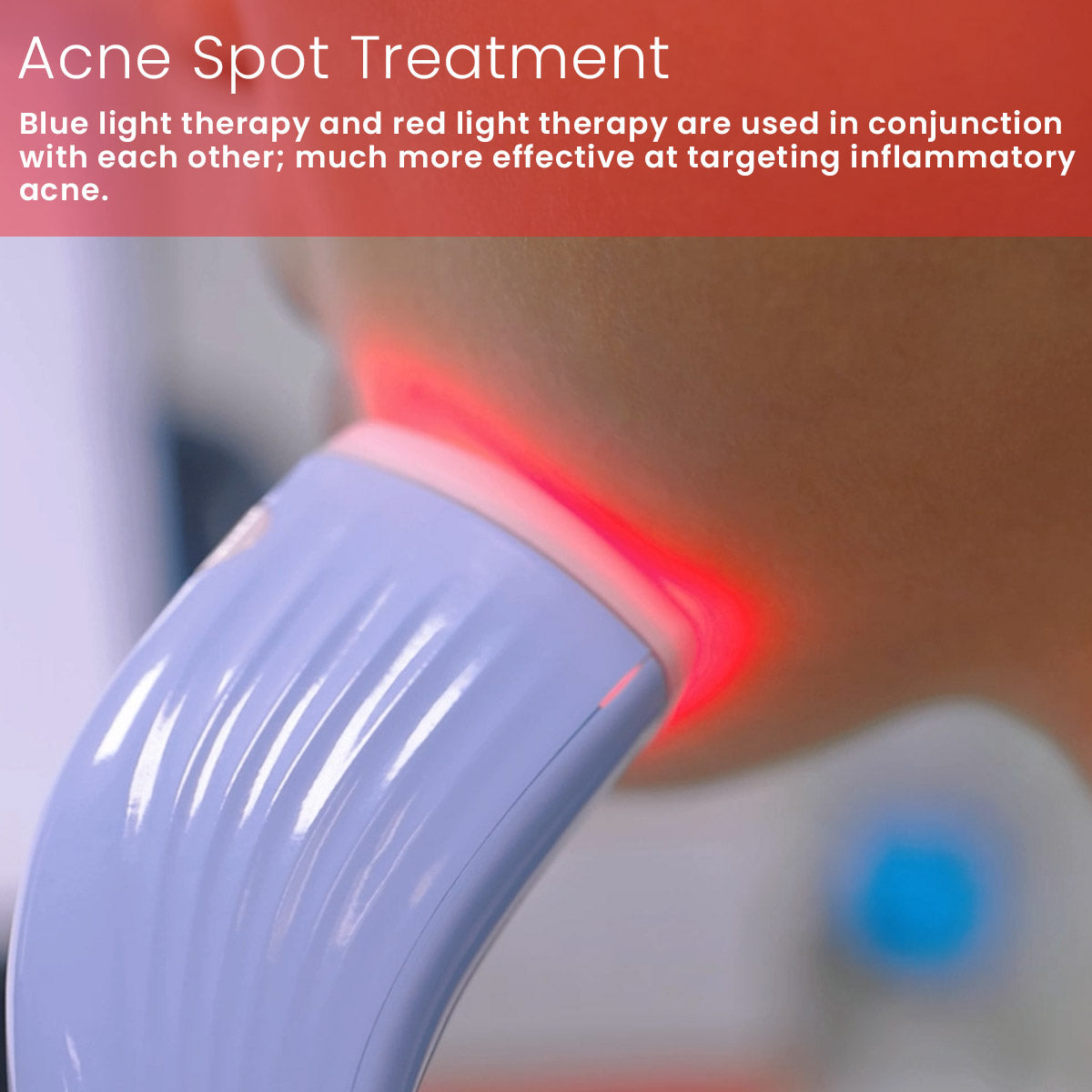 Uno Vita`s Beauty Red and Blue Light Therapy Skin Care Device