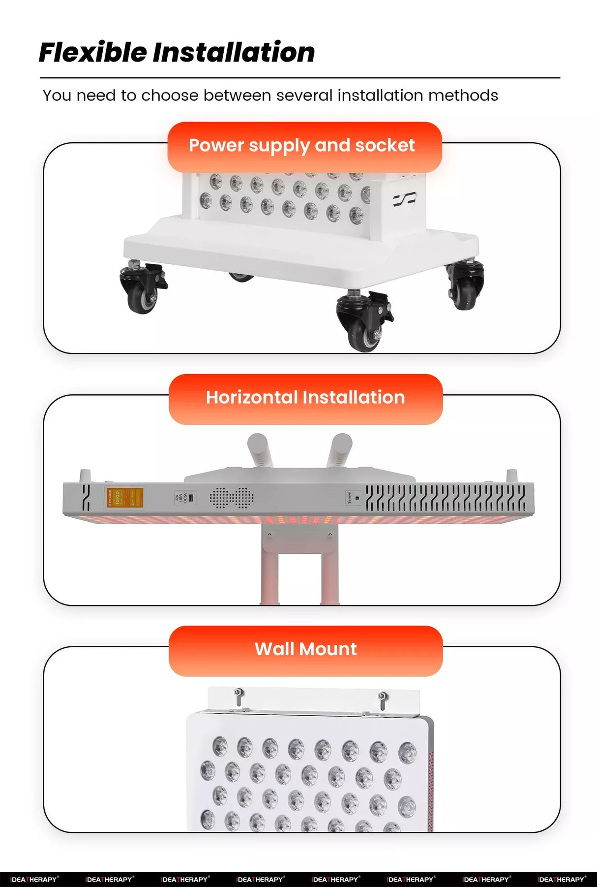 Uno Vita’s RLPRO300-X2 – Innovative Red Light Therapy (9 waves – music – Luci Phi)