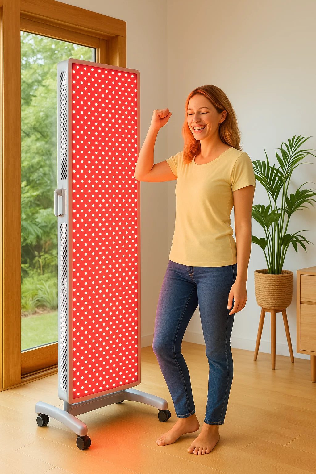 Uno Vita's RLPRO2000 LED Therapy Light (full spectrum red light therapy)