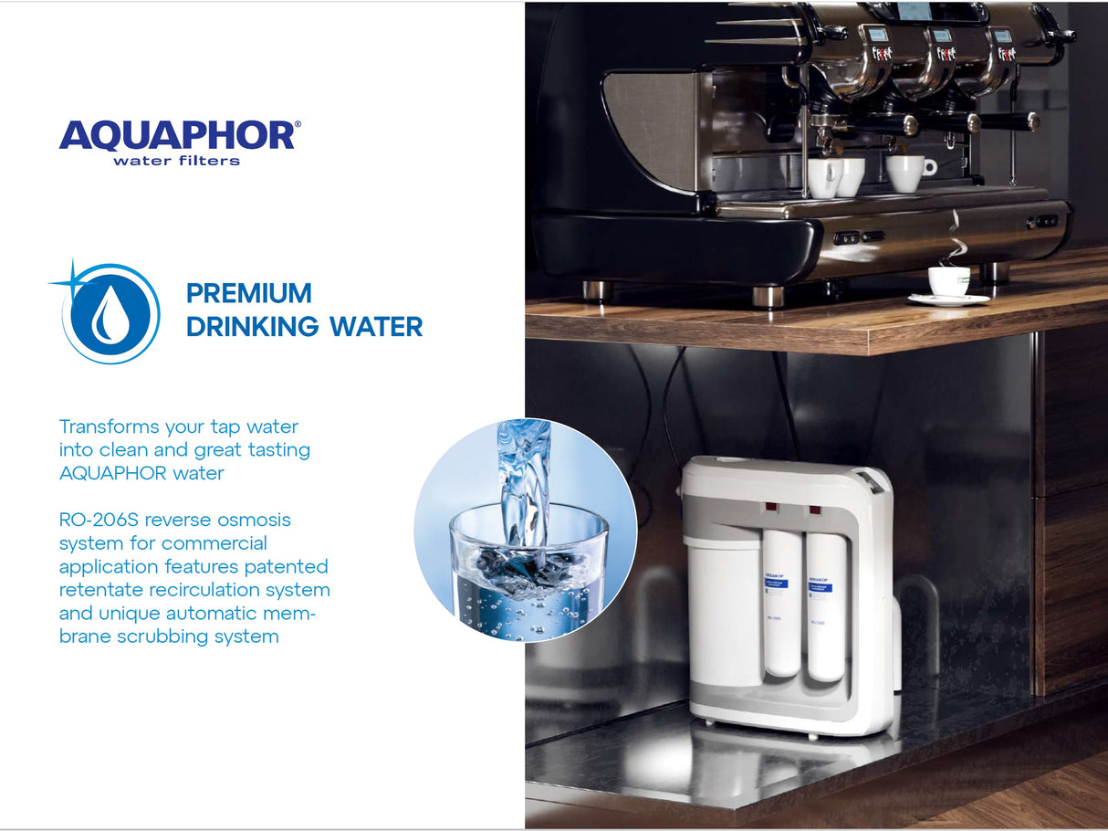 Aquaphor RO-206S - HoReCa (compact reverse osmosis water filter)