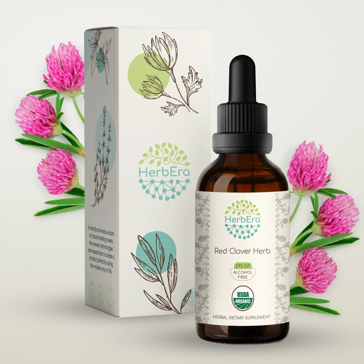 HerbEra Red Clover Herb Tincture