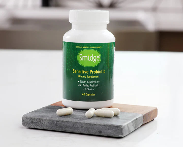 Smidge ™ sensitive probiotika (tidligere GutPro®-kapsler)