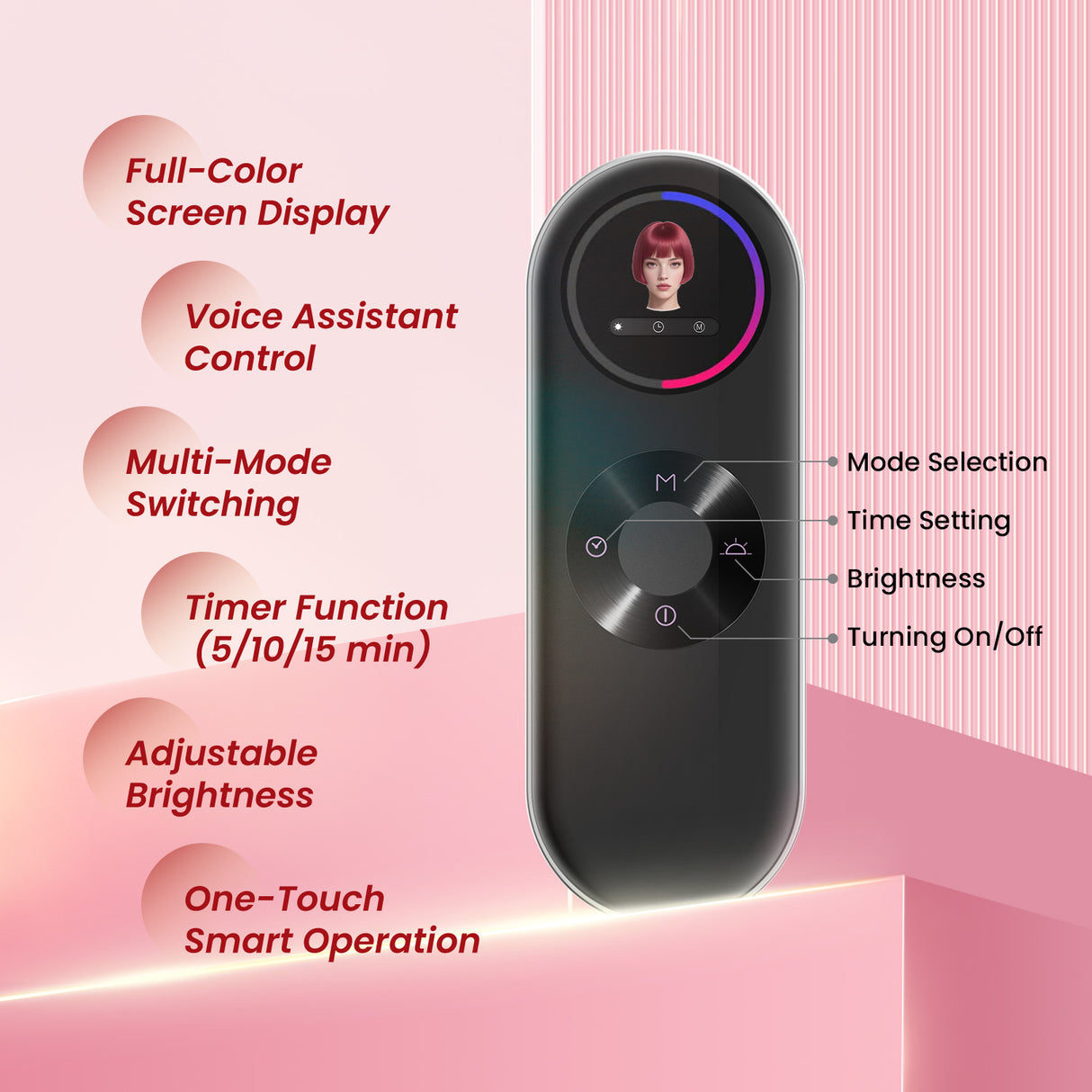 Uno Vita Pro Light Mask 1064 – medical grade wireless LED + laser therapy mask