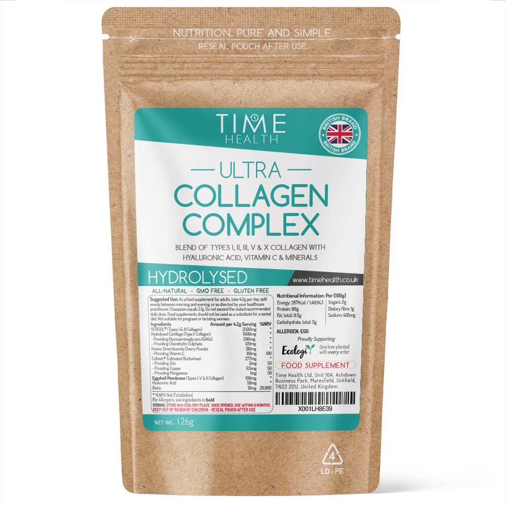 Ultra Collagen Complex – Types I, II, III, V & X Collagen