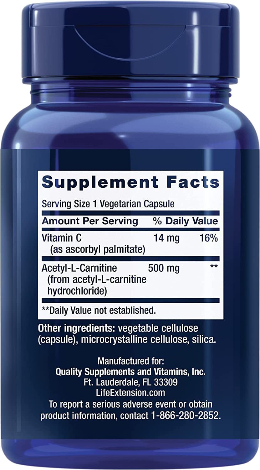 Acetyl - L - Carnitine (500 mg) - Uno Vita AS