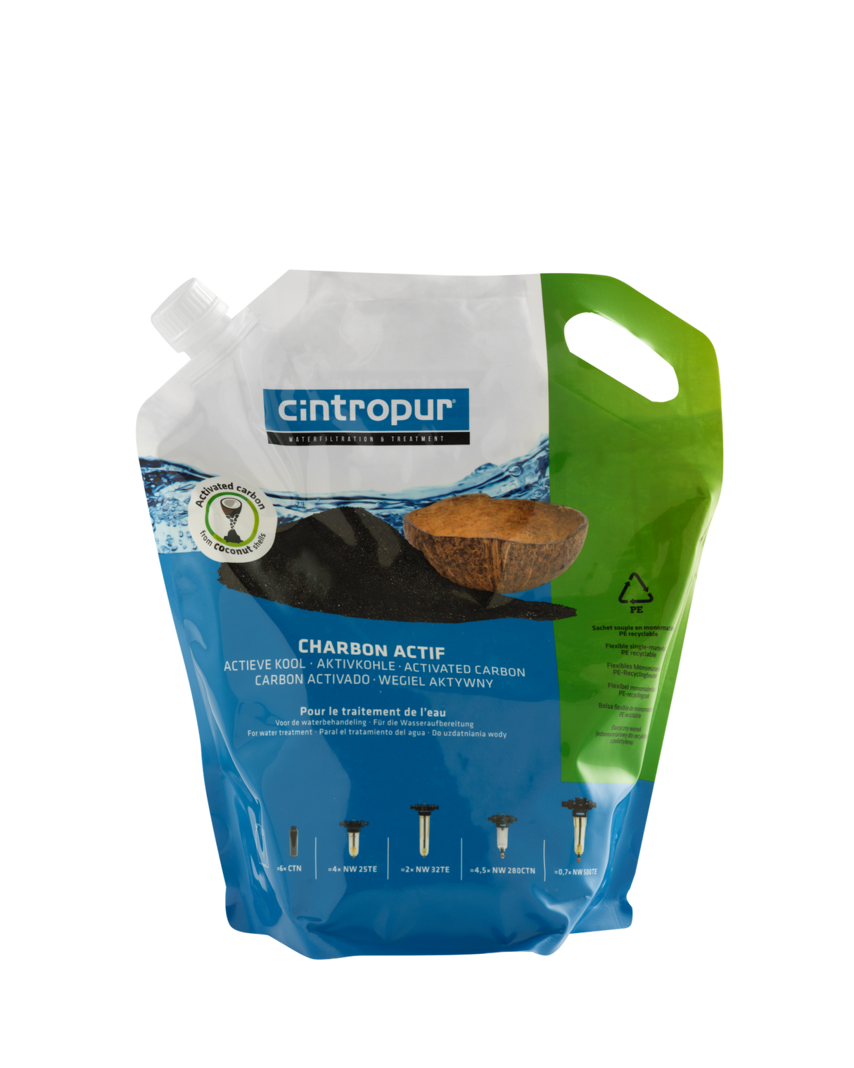 Cintropur Activated Carbon – 3.4 liter