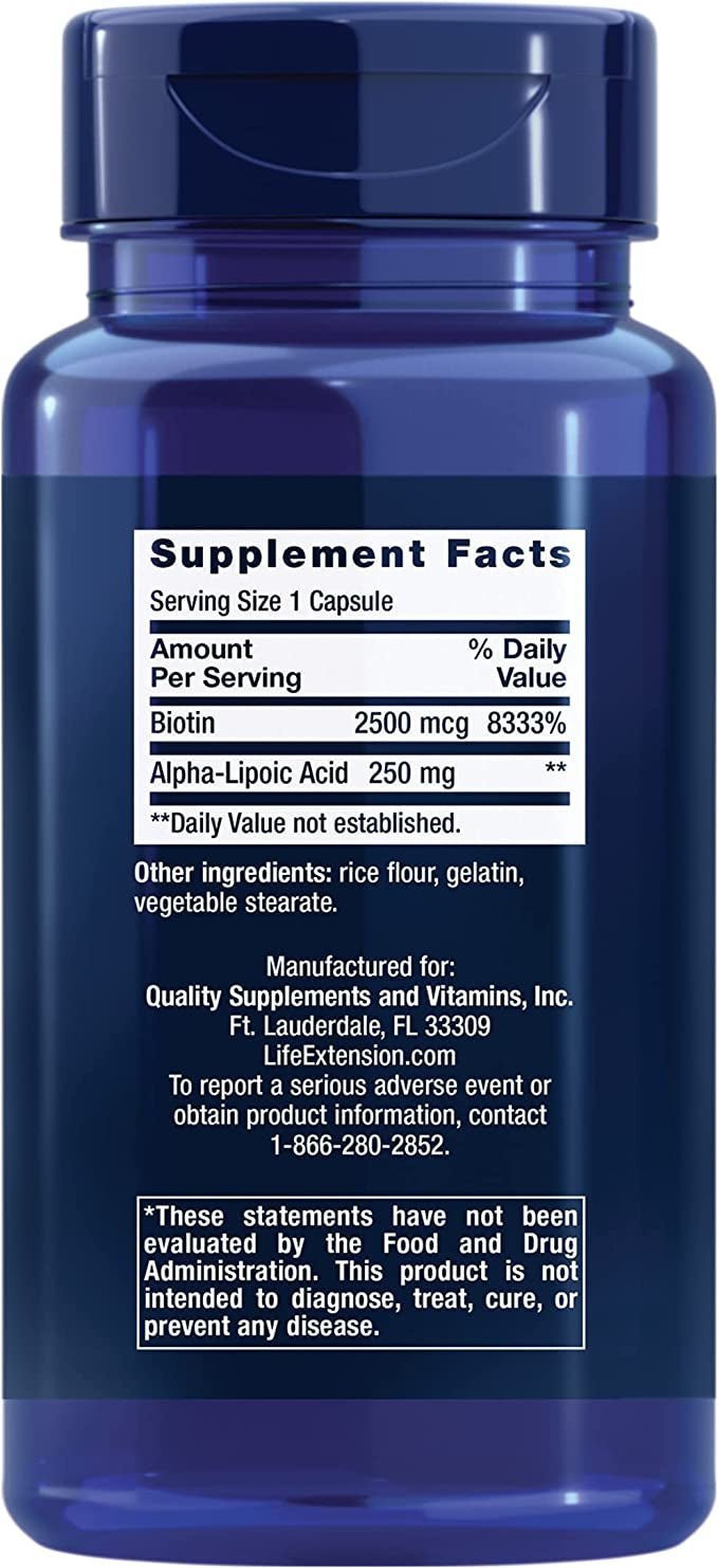Alpha - Lipoic Acid with Biotin - Uno Vita AS