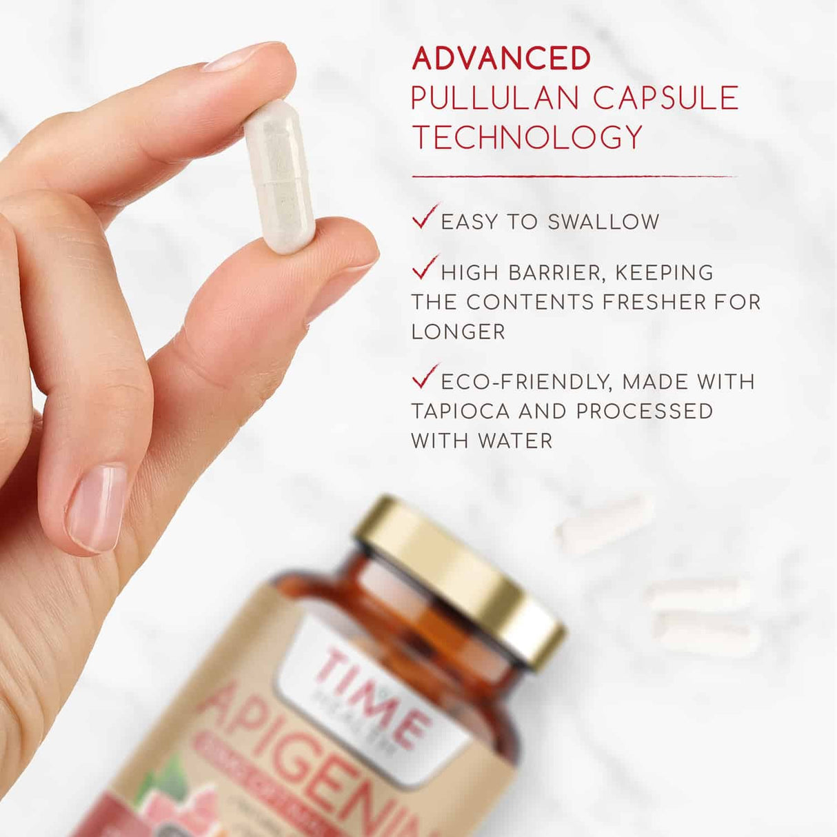 Apigenin – 50mg Optimal Dose (120 capsules) - Uno Vita AS