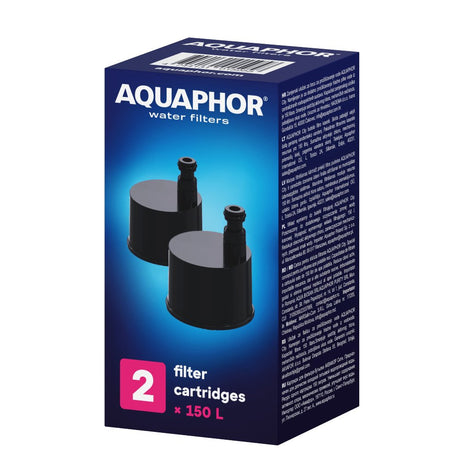 AQUAPHOR filter bottle filter cartridge City (2 pcs) - Uno Vita AS