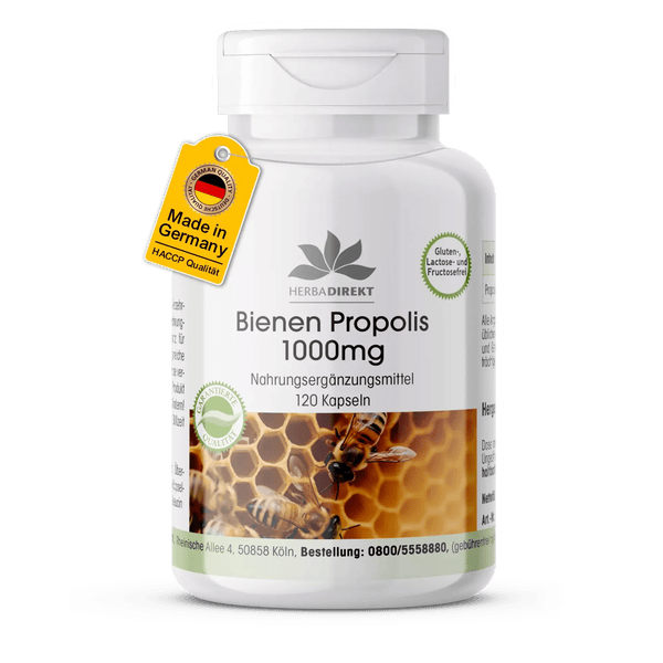 Bee propolis 1000 mg - 120 capsules - Uno Vita AS