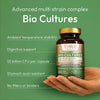 Bio Cultures – Digestive Support - 55 Billion CFU - Stomach Acid Resistant - Uno Vita AS