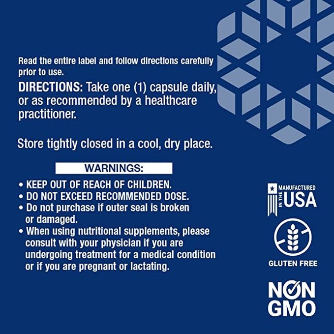 Bio-Quercetin® Advanced Formula for Immune and Heart Health (30 Vegetarian Capsules) - Uno Vita AS