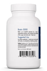 Biotin 5000 (60 vegetabilske kapsler - NB DATO) - Uno Vita AS