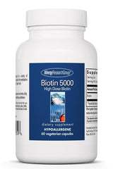 Biotin 5000 (60 vegetabilske kapsler - NB DATO) - Uno Vita AS