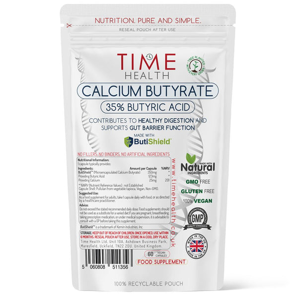 Calcium Butyrate – Made with Premium ButiShield - Uno Vita AS