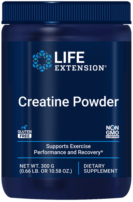 Life Extension Creatine Powder kreatinmonohydrat, 300 gram