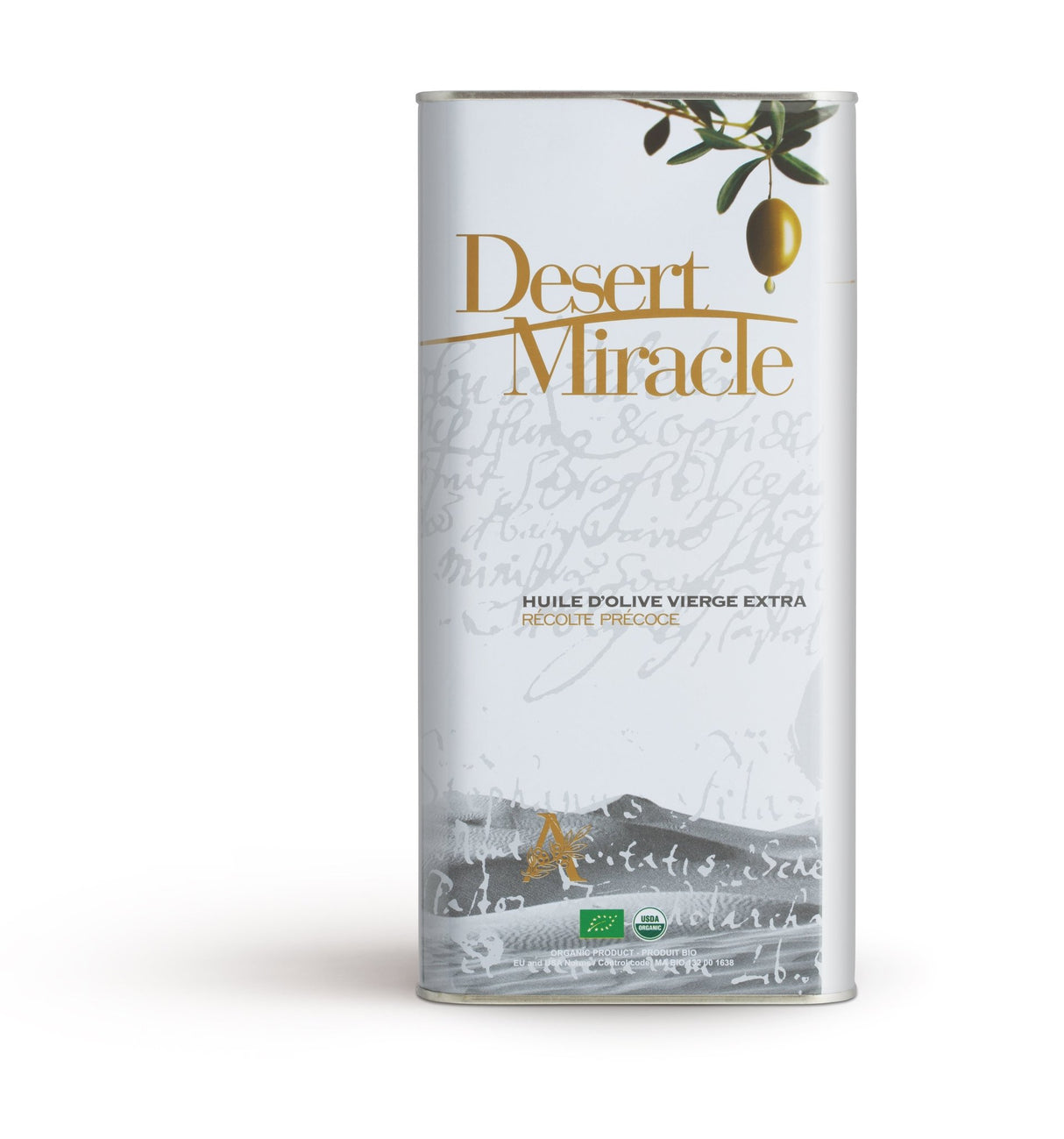 Desert Miracle (5 liter) – Atlas Olive Oil – Ultra Premium Extra Virgin olive oil - Uno Vita AS