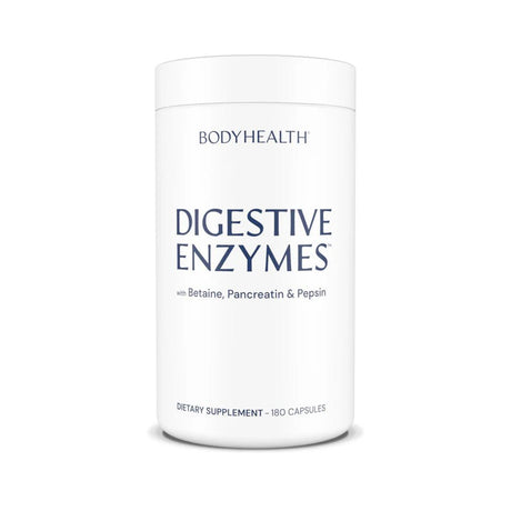 Premium Digestive Enzymes with Betaine HCl & Pancreatin - 180 Capsules - Uno Vita AS