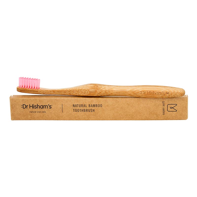 Dr Hisham's Best Biofunctional Bamboo Gum & Toothbrush (12 pack family)