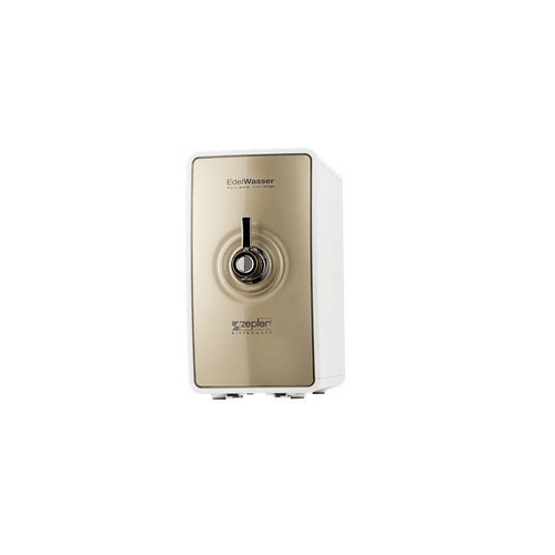 EdelWasser Gold vannrenser fra Zepter i gullfarget design for ultrarent drikkevann