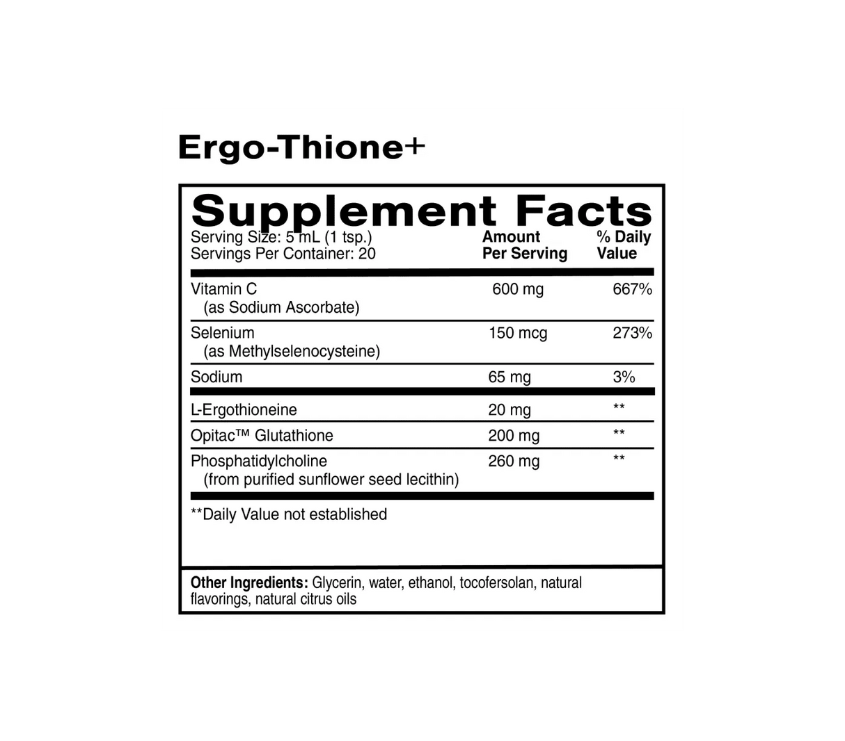 Ergo - Thione+ liposomal - Uno Vita AS