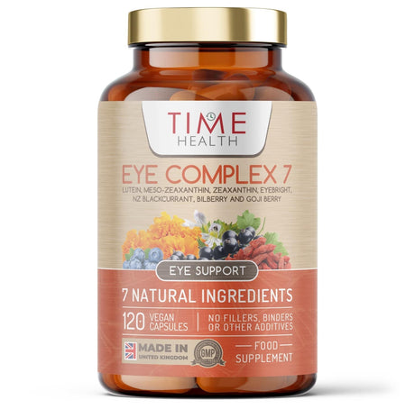 Eye Complex 7 – Eyebright, Lutein, Zeaxanthin, Meso - Zeaxanthin, New Zealand Blackcurrant, Bilberry, Goji - Uno Vita AS