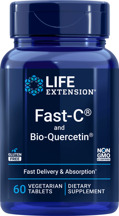 Life Extension Fast-C and Bio-Quercetin, 60 vegetariske tabletter