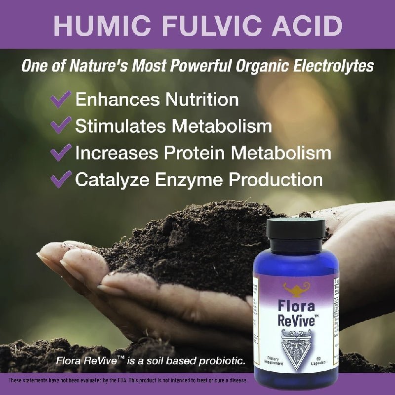 Flora Revive Probiotic (60 Capsules) - Uno Vita AS