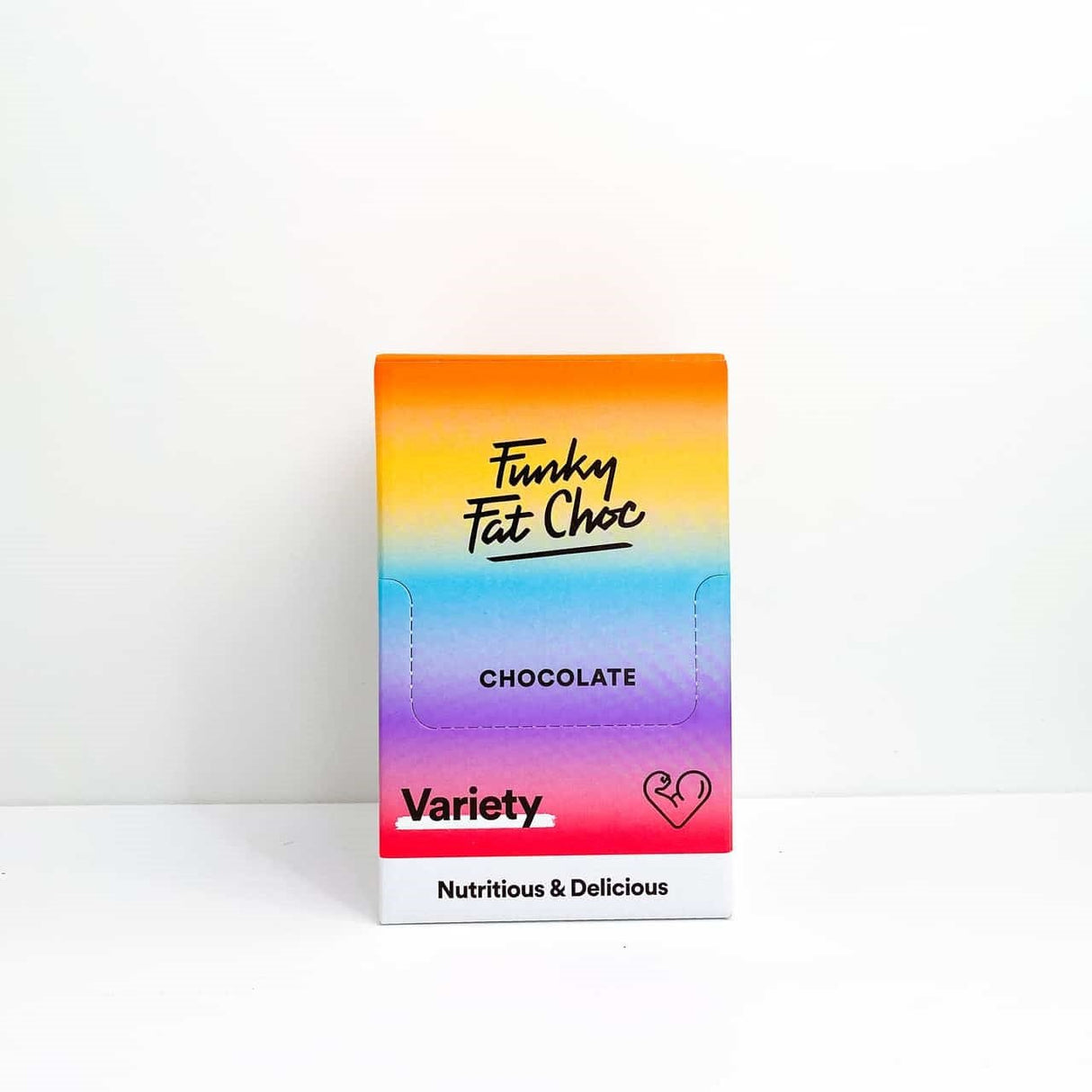 Funky Fat Choc Variety (10 pack) - Uno Vita AS