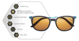 Tesla Bioptron Hyperlight Eyewear® (Svart)