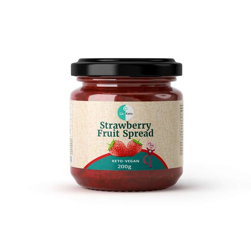 Go-Keto Fruit Spread Strawberry 200g - Uno Vita AS