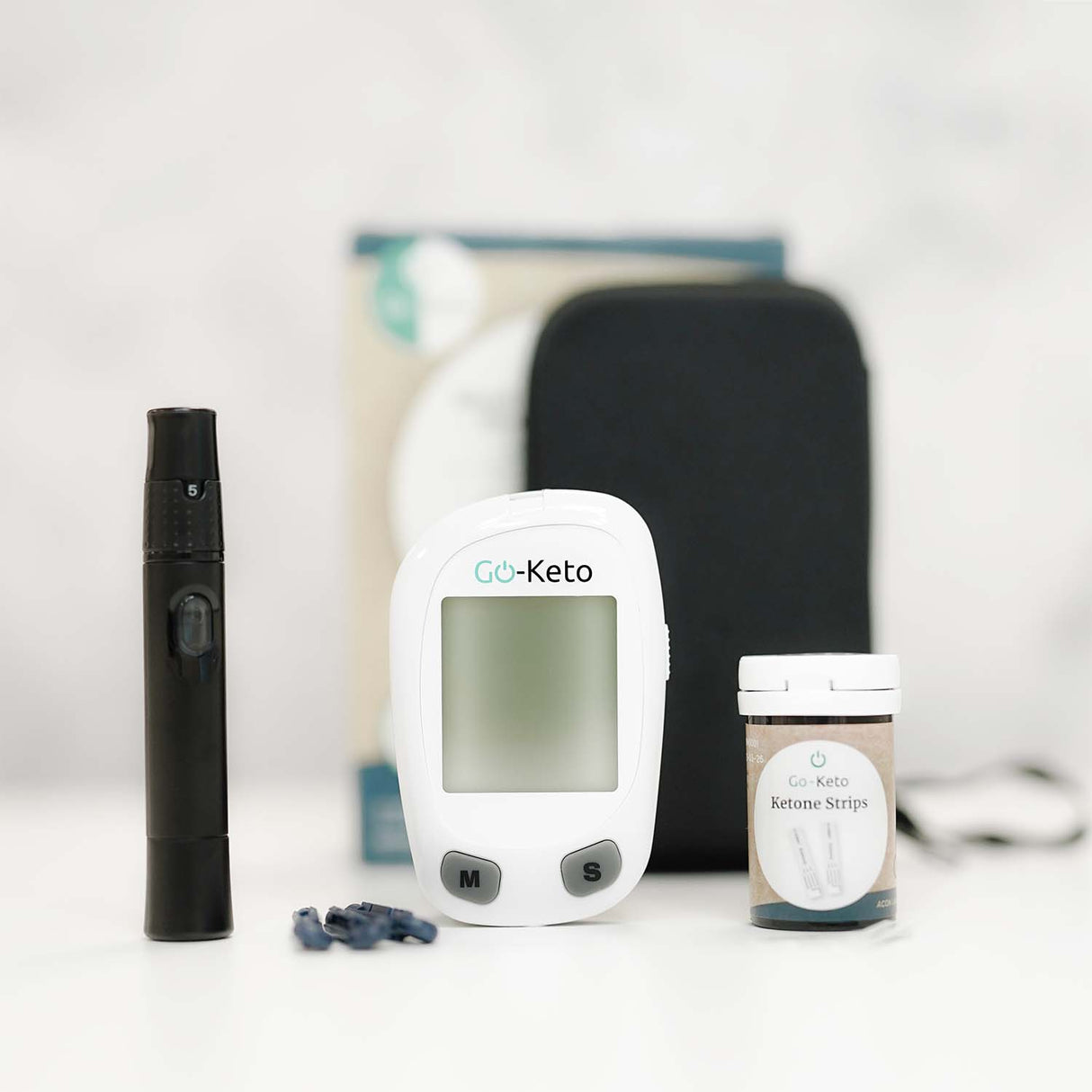 Go - Keto Glucose Ketone Meter Kickstart Set - Uno Vita AS