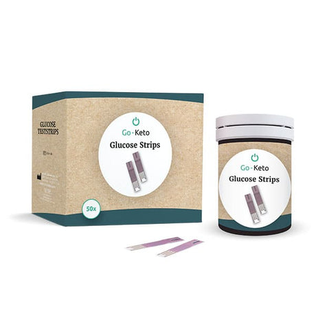 Go - Keto Glucose Teststrips (x50) - Uno Vita AS