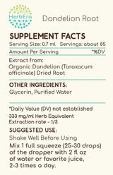 HerbEra Dandelion Root Tincture - Uno Vita AS